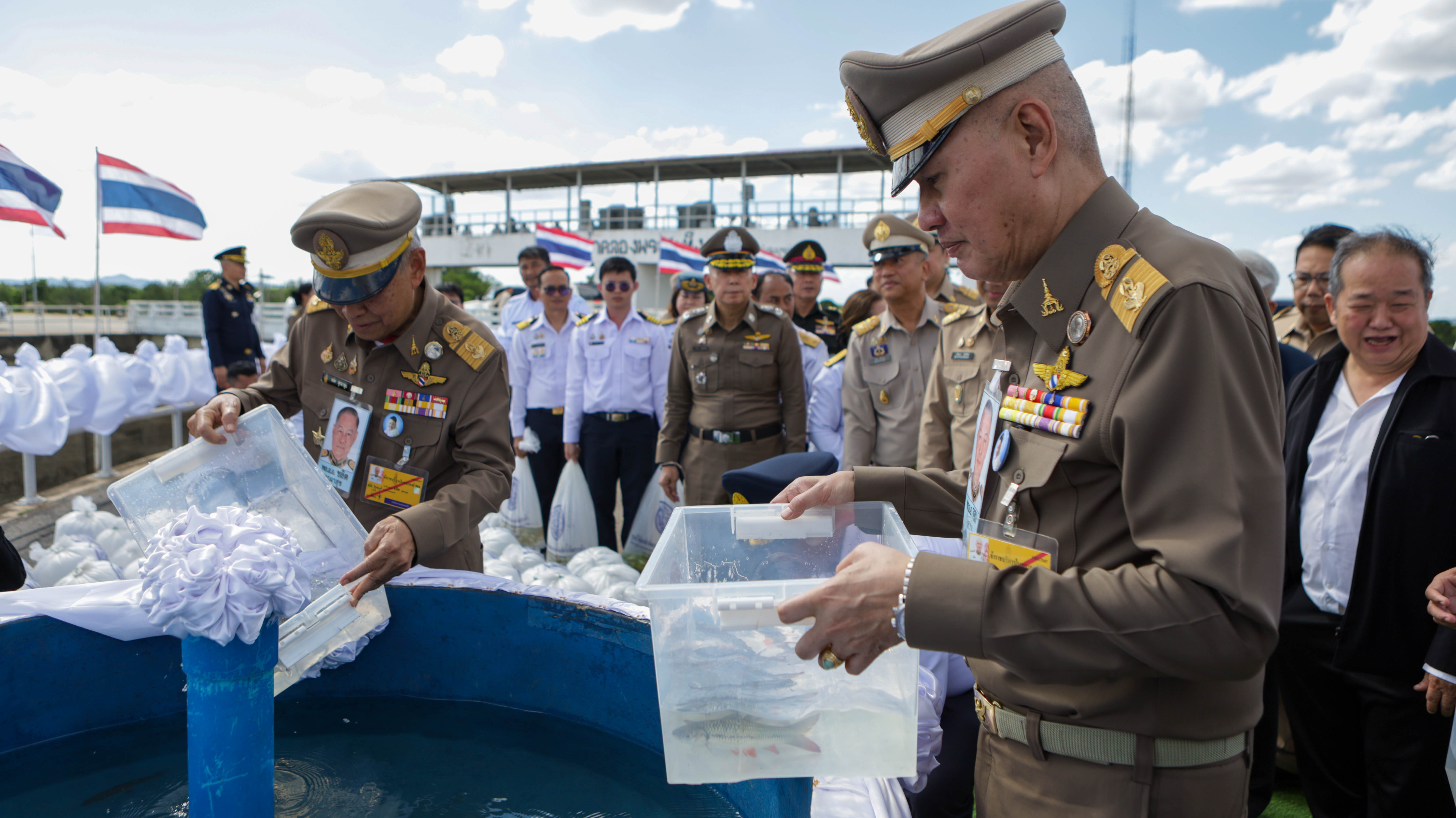 องคมนตรี ลงพื้นที่ติดตามการดำเนินงานโครงการอันเนื่องมาจากพระราชดำริ ในพื้นที่จังหวัดสระแก้ว 