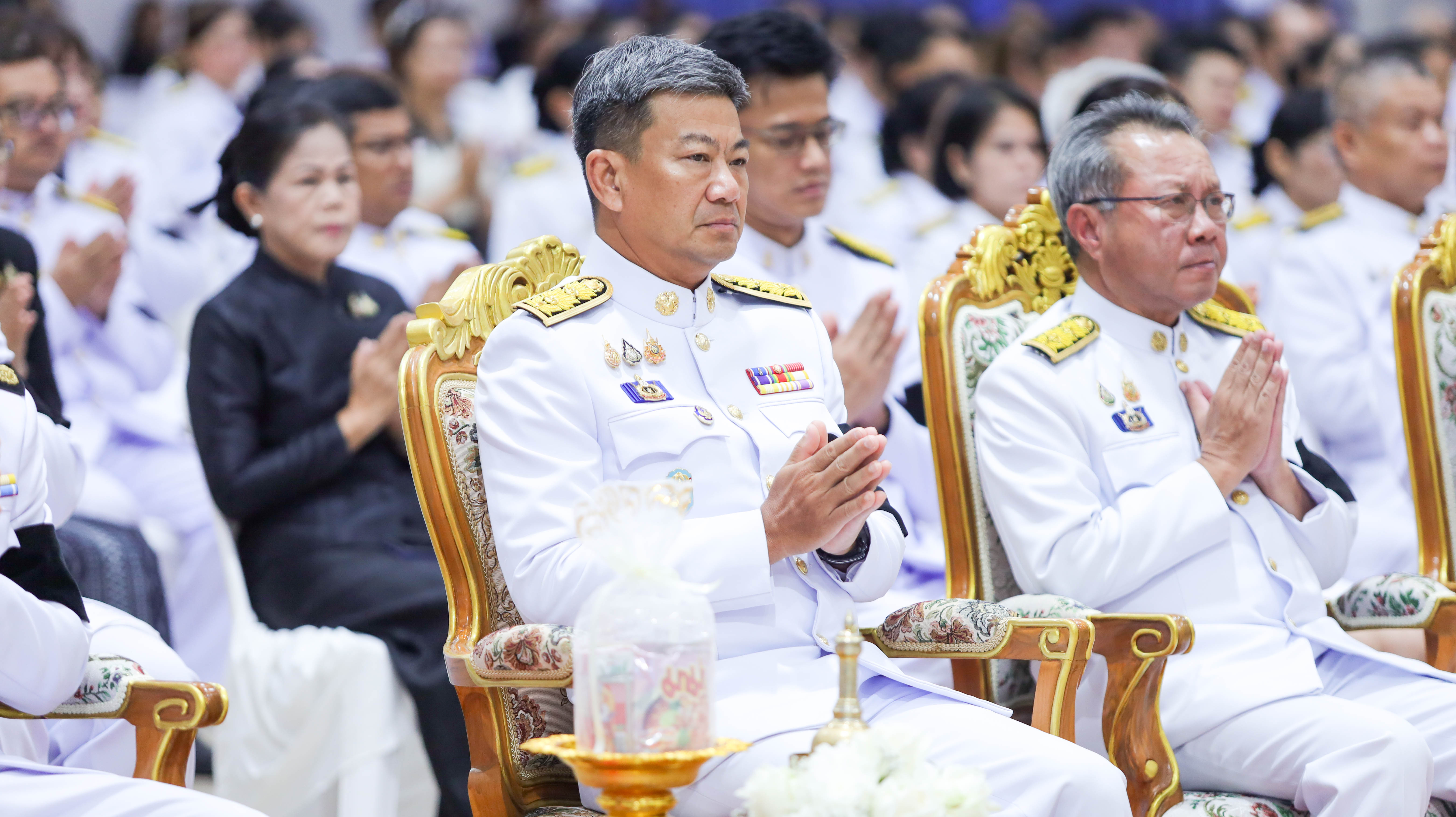 จังหวัดสระแก้ว จัดพิธีบำเพ็ญกุศลในวาระครบ 50 วัน (ปัญญาสมวาร) แห่งการสิ้นพระชนม์ สมเด็จพระเจ้าลูกเธอ เจ้าฟ้าพัชรกิติยาภา นเรนทิราเทพยวดี กรมหลวงราชสาริณีสิริพัชร มหาวัชรราชธิดา